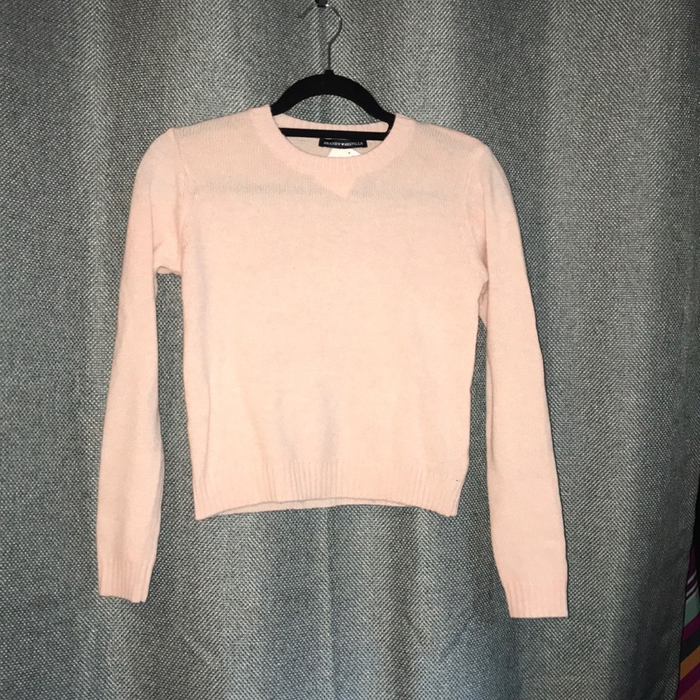 Light pink Brandy Melville sweater